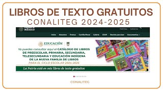 Plataforma oficial libros de texto gratuitos CONALITEG [upl. by Novello]