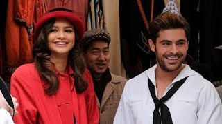 Zac Efron amp Zendaya Join Corden In EPIC Crosswalk Musical [upl. by Nortyad]