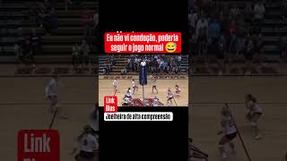 VEJA COMO DESTRUIR O VOLEI EM QUADRA shorts shortvideo short volleyball sports volleyballworld [upl. by Palua]