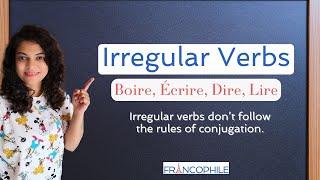 Conjugating 4 Irregular French Verbs  Essential French Grammar [upl. by Eissim]