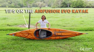 Tips on Setting up the AirFusion EVO Kayak from Advanced Elements [upl. by Iaoh]