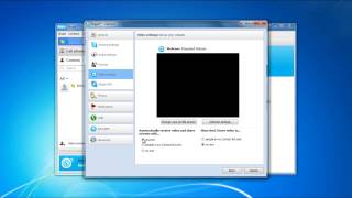 How to set up Skype video [upl. by Nannoc]