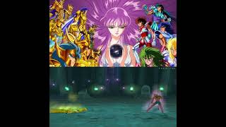 Saint Seiya saga 12casas shun versus ilusión de Saga juegosps2 anime Saint Seiya the santuary 🤩😍 [upl. by Leid]