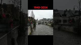 Then and Now WW2 Westernfront History Pictures quotArdennenoffensivequot [upl. by Goldina]