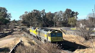 6SM7 Southbound though Benalla  Melbourne PT Footage [upl. by Ailasor]