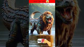 Incredible animal fashion marvel kong explore shorts fusion hybrid lion cocodrilo [upl. by Grosz]