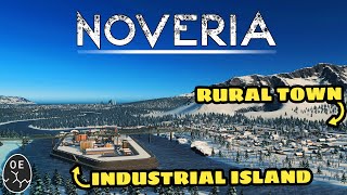 How To Make Generic Industry Look GOOD In Cities Skylines  Noveria [upl. by Yolanthe821]