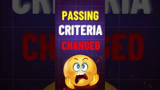 New Passing Criteria for Class 10th Students class10 boards study shorts [upl. by Sateia]