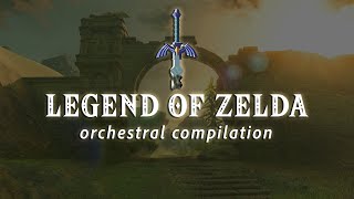 40 Minutes of Orchestral Legend of Zelda Music [upl. by Ahsinhoj]