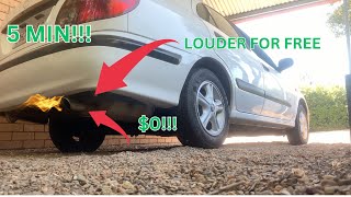 How To Make Your Car Louder For Free [upl. by Notrab]