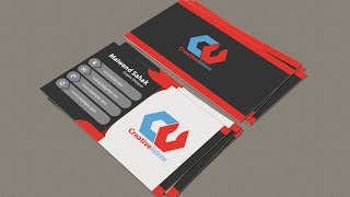 Business Card Mockup  In Illustrator CC  Photoshop  Hindi  Urdu Part 02 [upl. by Htepsle]