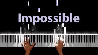 James Arthur  Impossible Piano Tutorial [upl. by Ataynek282]