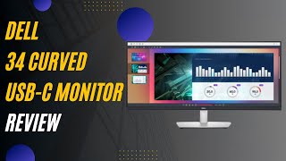 Dell 34 Curved USBC Monitor S3423DWC Is it Worth the Price  Review [upl. by Esej]