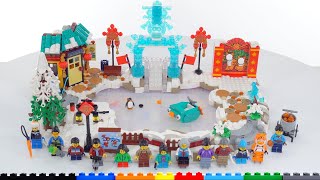 LEGO Lunar New Year Ice Festival set 80109 review Packed with absolutely glorious parts [upl. by Hainahpez]