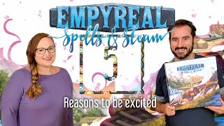 Empyreal Spells and Steam  Board Game Review  5 Reasons to Play [upl. by Eerak655]