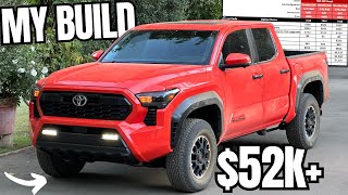 Update On My 2024 Toyota Tacoma Build Date  Package Pricing [upl. by Seiter400]