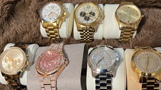 My Michael Kors Watch Collection [upl. by Bartolomeo]