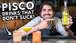 EASY Pisco Cocktails That Arent the Pisco Sour [upl. by Vachil]