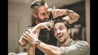 MARIANO DI VAIO HAIR STYLE TUTORIAL 2018  MESSY HAIRCUT FOR MEN [upl. by Sethi]