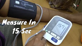 How To Use Omron Blood Pressure Monitor  Learn to use Omron Autometic Blood Pressure Monitor [upl. by Lan416]