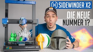 Artillery SIDEWINDER X2 VS X1  TOP 3D Drucker NOCH besser XXL TEST [upl. by Chicoine]