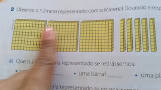 Centenas dezenas e unidades com Material Dourado [upl. by Lorianne]