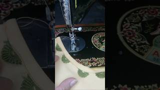 Neck desine with lase sewing tips and tricks short shortfeed [upl. by Konstantine]