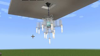 How to make chandelier in Minecraft  Rachitkath Gaming [upl. by Ferde]