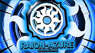 MAX RaionAzure FULL SHOWCASE shindo life  TÜRKÇE [upl. by Aineg393]