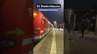 DietzenbachSteinberg Einfahrt BR423S2➡️Niedernhausen br423 sbahn shorts [upl. by Pry]