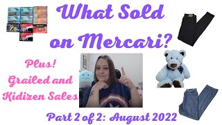 What Sold on Mercari  Grailed amp Kidizen  Part 2 of 2 [upl. by Amadeus]