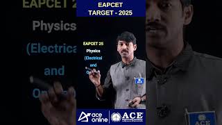 EAPCET Target2025  Electrical amp Optical Part  physicsconcepts amp questions  aceonline [upl. by Yorle201]