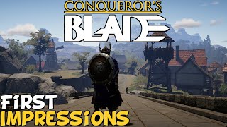 Conquerors Blade 2022 First Impressions quotIs It Worth Playingquot [upl. by Penney]