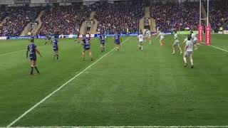 Joshua Charney try Warrington Wolves v Widnes Vikings [upl. by Jerusalem]