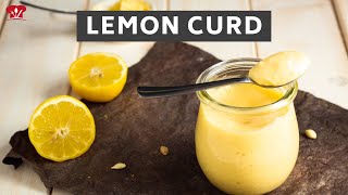 Lemon Curd 🍋  KETO Rezept  Zitronencreme ohne Zucker mit Erythrit selber machen [upl. by Orelu703]