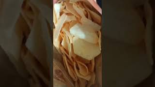 Reversal video of Piattos potato chips snack [upl. by Hakym237]