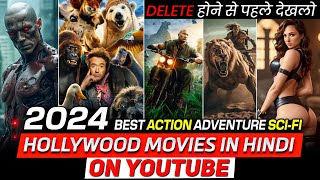 Top 10 New Action amp SciFi Hollywood Movies on YouTube In Hindi  2024 Hollywood Movies in Hindi [upl. by Edme403]