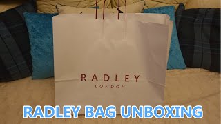 RADLEY BAG UNBOXING [upl. by Akir]