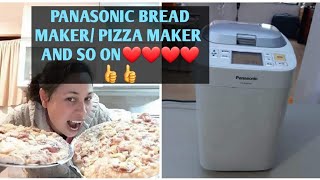 PANASONIC BREAD MAKER HOW TO USED [upl. by Rexford]