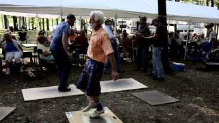 Buck Dancing at Summertown Bluegrass Festival [upl. by Zemaj]