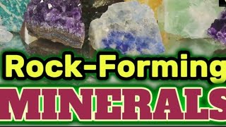 Grade 11 Rock Forming MineralsEarth amp Life Science education4708 [upl. by Sil]