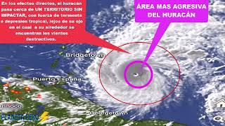 EFECTOS INDIRECTOS E INDIRECTOS Y ZONA DE IMPACTO DE UN HURACÁN [upl. by Eenwat399]