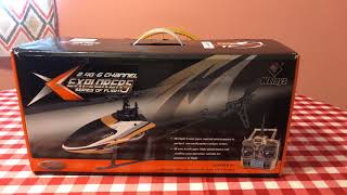 Wltoys V950 3D6G 6CH Helicopter Unboxing RC Cincy [upl. by Aljan976]