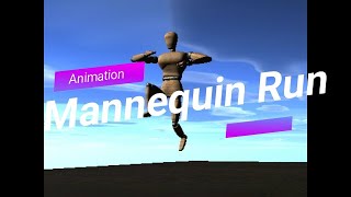 Mannequin Run Animation [upl. by Neva928]