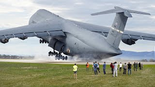 Skilled US Pilot Pushes C5 Engines to Extreme Limits During Insane Takeoff [upl. by Niraj]