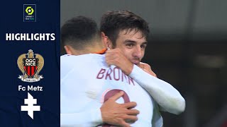 OGC NICE  FC METZ 0  1  Highlights  OGCN  FCM  20212022 [upl. by Efron]