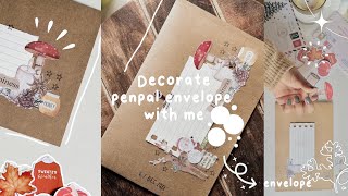 Penpal ഡെക്കറേറ്റ് ചെയ്താലോ ☁️📜🍄Aesthetic Penpal Decoration Aesthetic Penpal Malayalam s h e n n a [upl. by Nolyag]