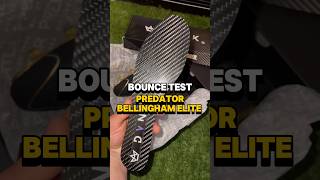 Bounce test ADIDAS PREDATOR BELLINGHAM ELITE FG 😳 dvnk carbonfiber football soccer bellingham [upl. by Salvay122]