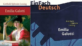 Emilia Galotti  Aufzügen von Gotthold Ephraim Lessing  Deutsch  Hörbuch Komplett [upl. by Nariko]