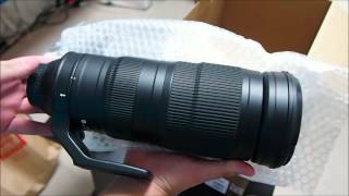 開封レビュー Nikon 200500mm f56 ED VR 開封試写レビュー！！！！ [upl. by Aticilef]